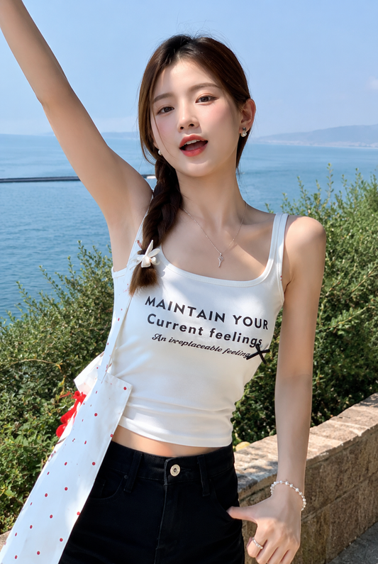 Scoop Neck Cami Tank Top