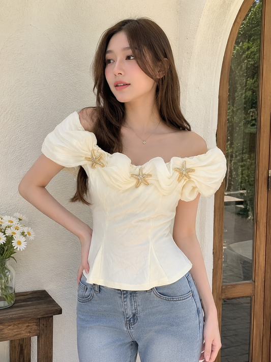 Starfish Embellished Premium Top