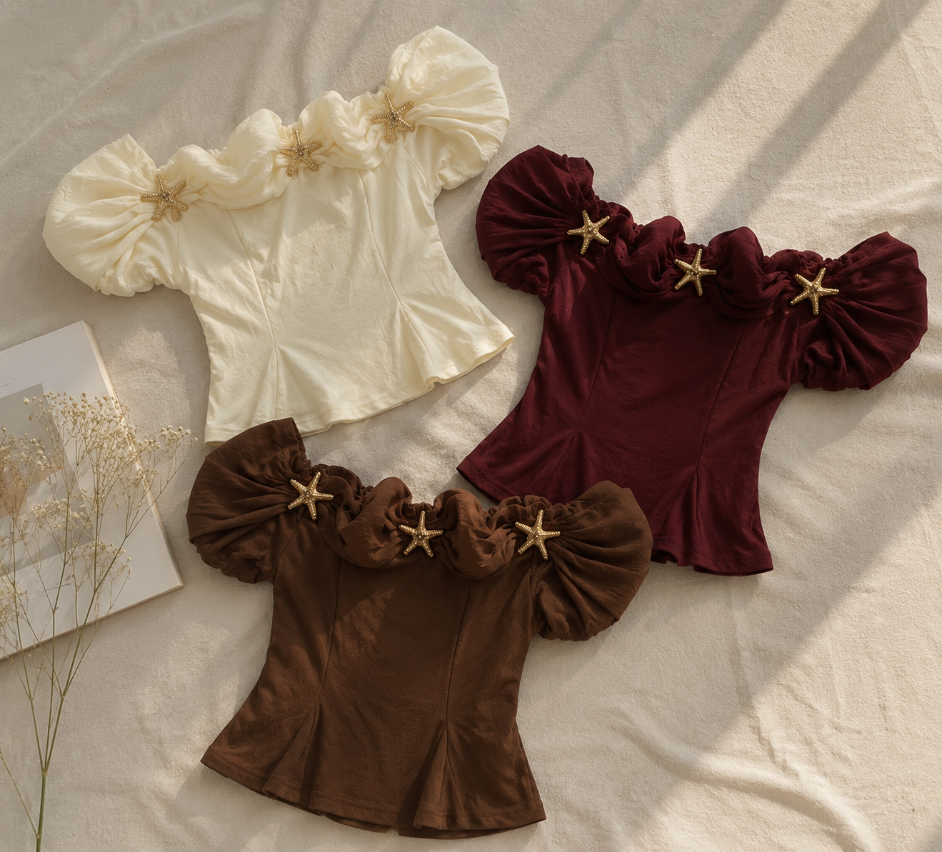 Starfish Embellished Premium Top
